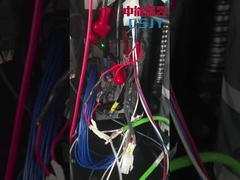 電気フォークリフト in situ 回転 角度制御の精度は高い