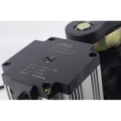 購入 24V 120W ブームバリアメカニズム 2000RPM DCブラシレスモーターと駐車場のための17RPM出力速度 オンライン製造