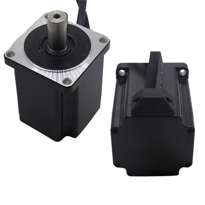 購入 エンコーダーが付いている電圧保護60mm 400W 48V DC AGVのサーボ モーターに オンライン製造