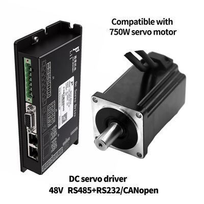 48V 12A低電圧サーボドライブ 速度位置トルク制御とRS232 RS485 CAN AGVロボット