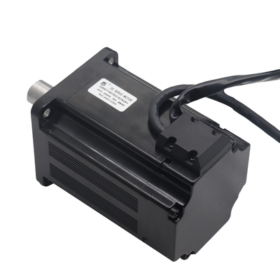 絶対エンコーダーが付いている80mm 750W 48V DCのサーボ モーターを分類する兵站学